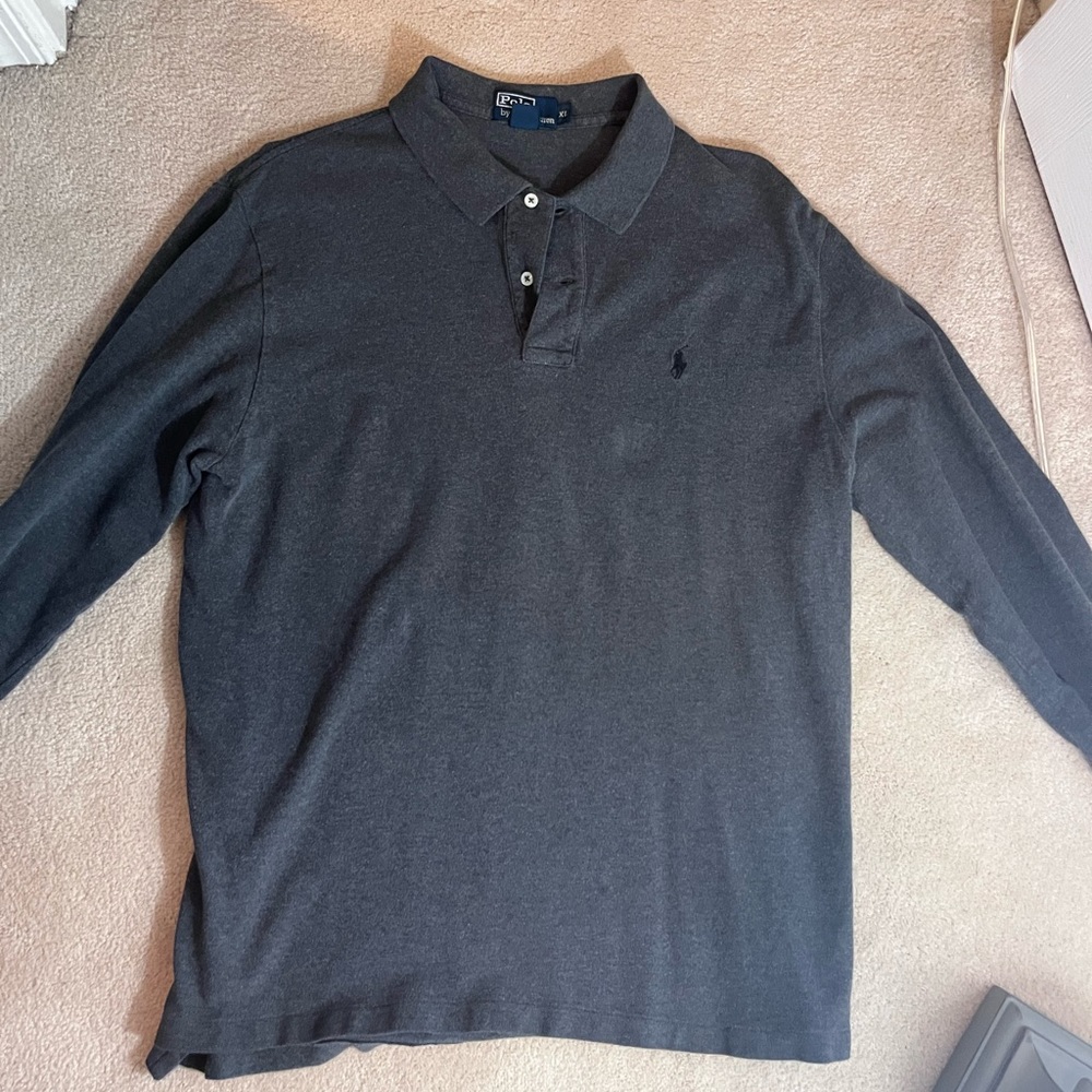 Long sleeve polo